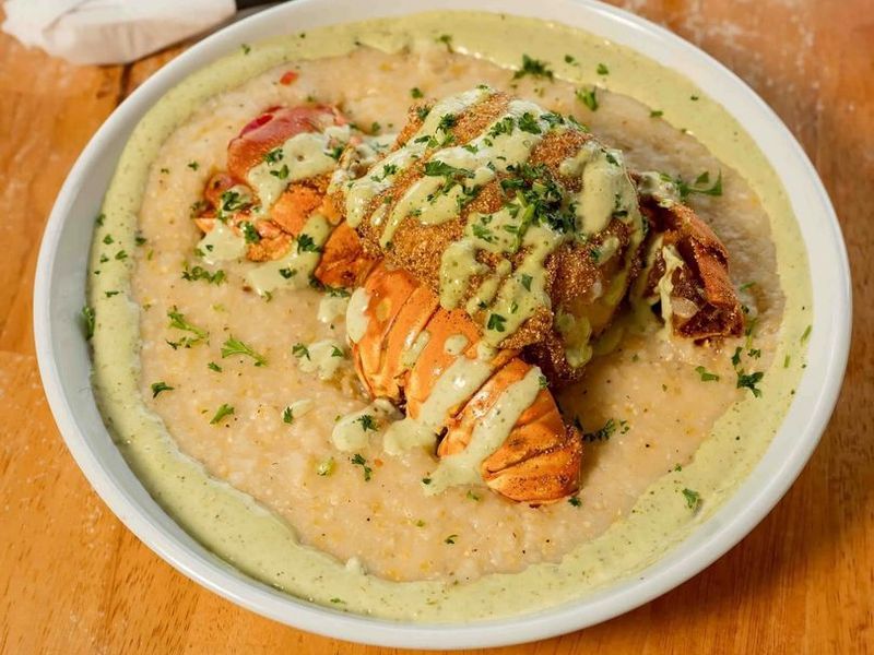 Cracked Fried Lobster at Sunrise Social
