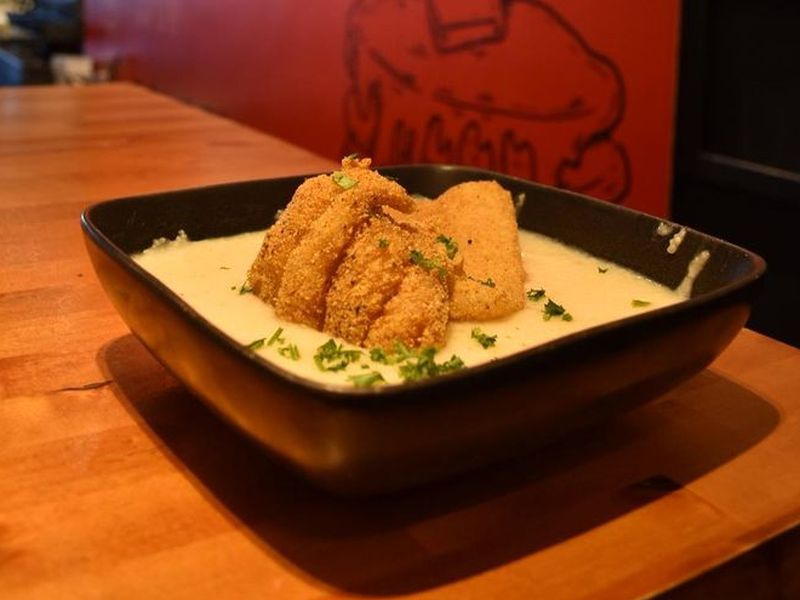 Fish and Grits at Sunrise Social