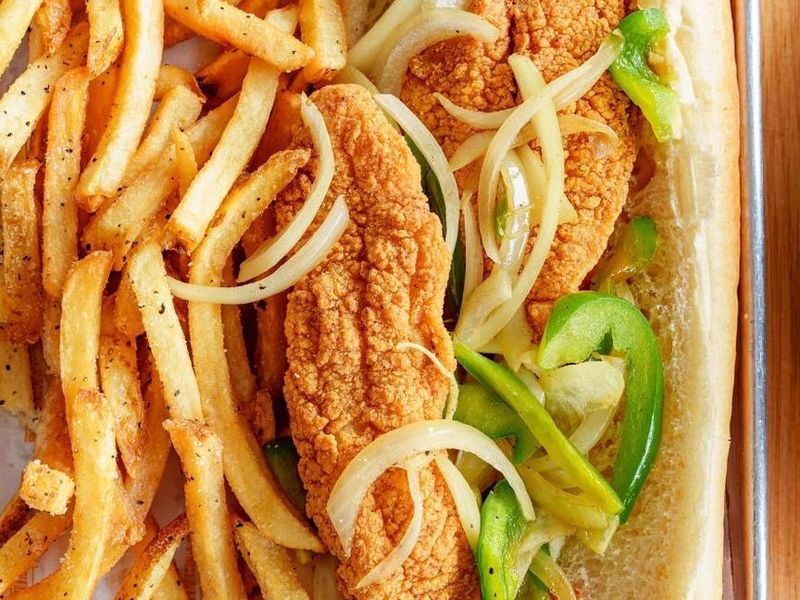 Fried Fish Basket at Sunrise Social