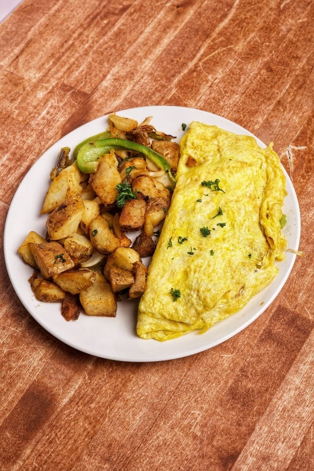 Build your own omelet.