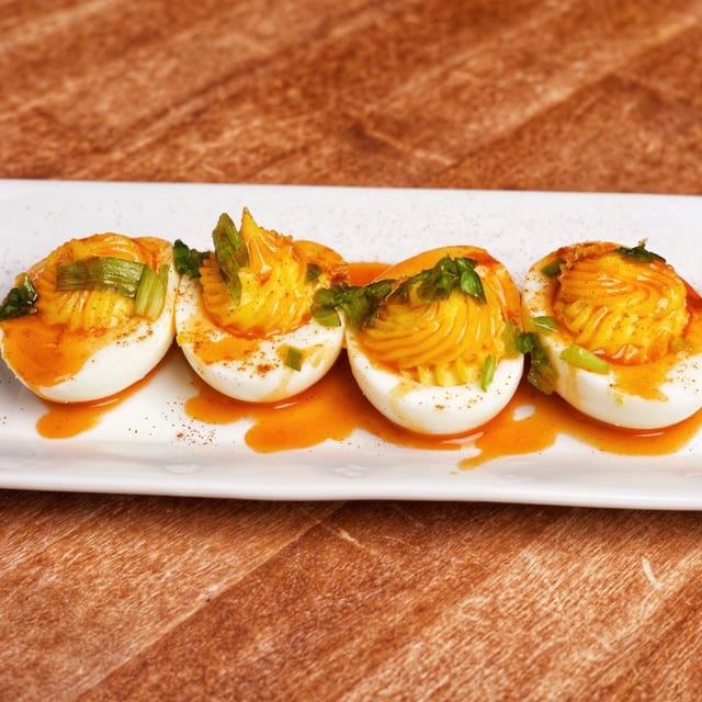 Classic Deviled Eggs.