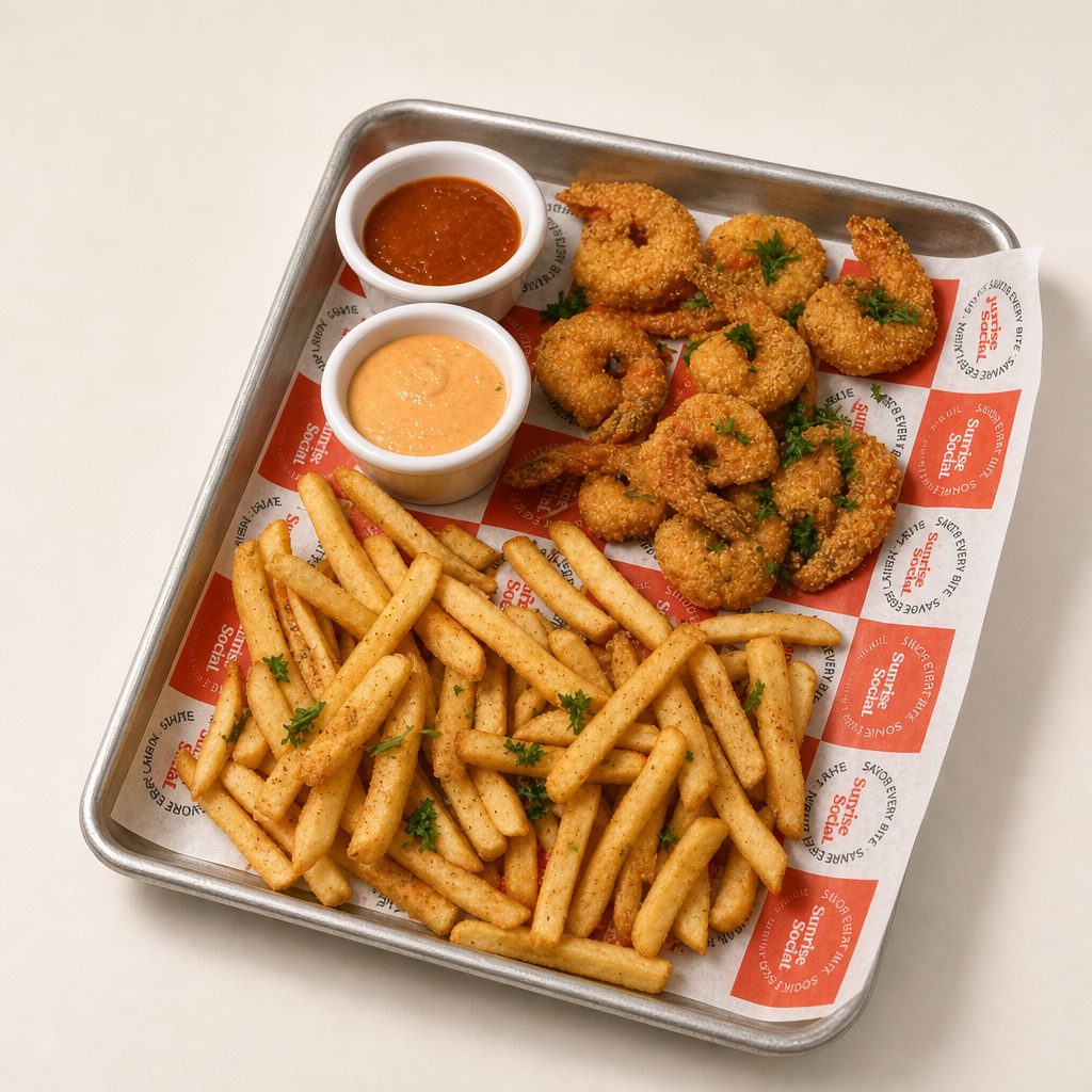 Fried Shrimp Basket.