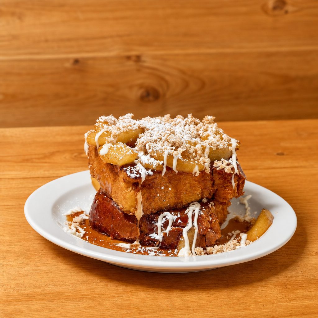 Apple Pie Dream Toast.