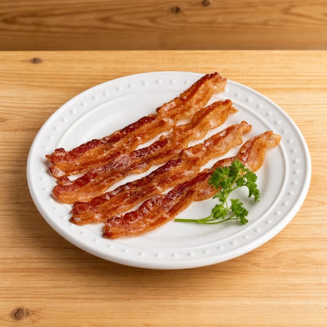 Pork bacon.