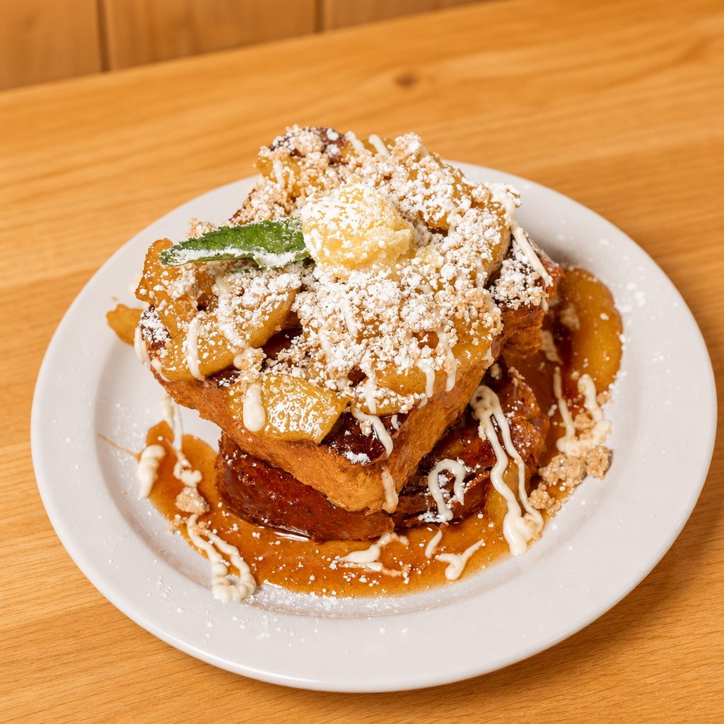French Toast Cobbler.
