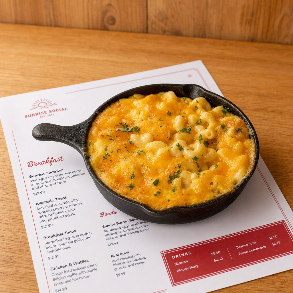 Mac & Cheese.