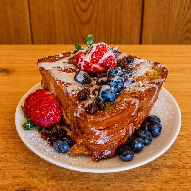 Mixed Berry French Toast.