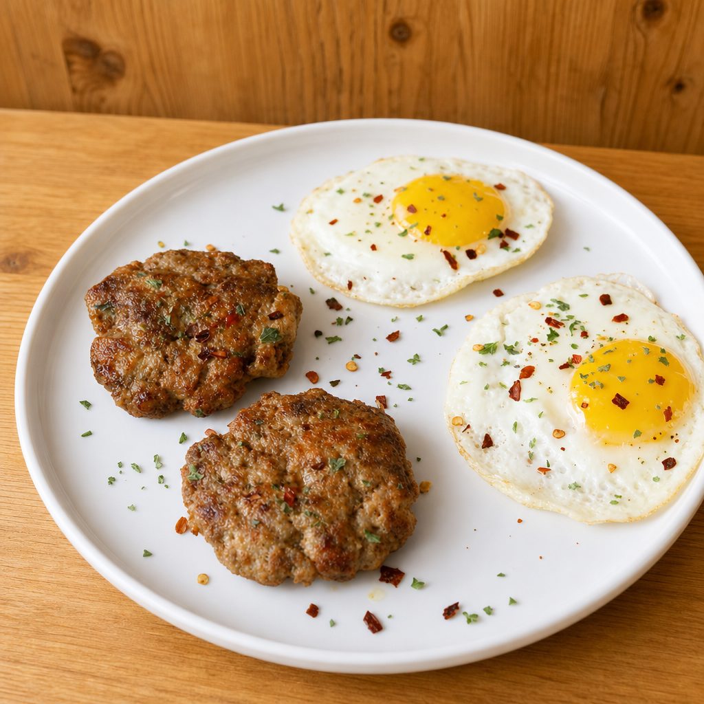 Pork Sausage.