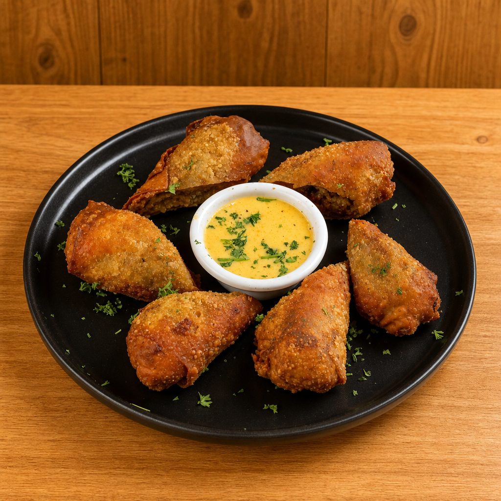 Cheesesteak Egg Rolls.