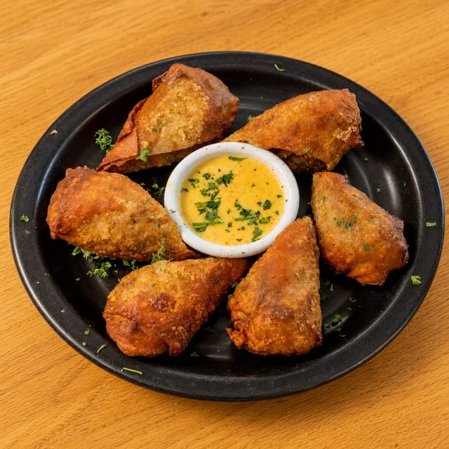 Cheesesteak Egg rolls.