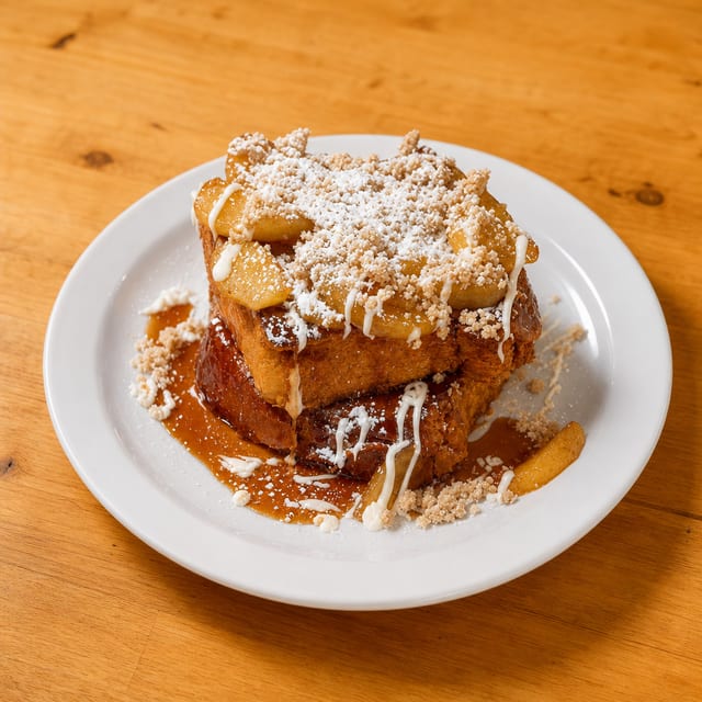 Apple Pie Dream Toast.