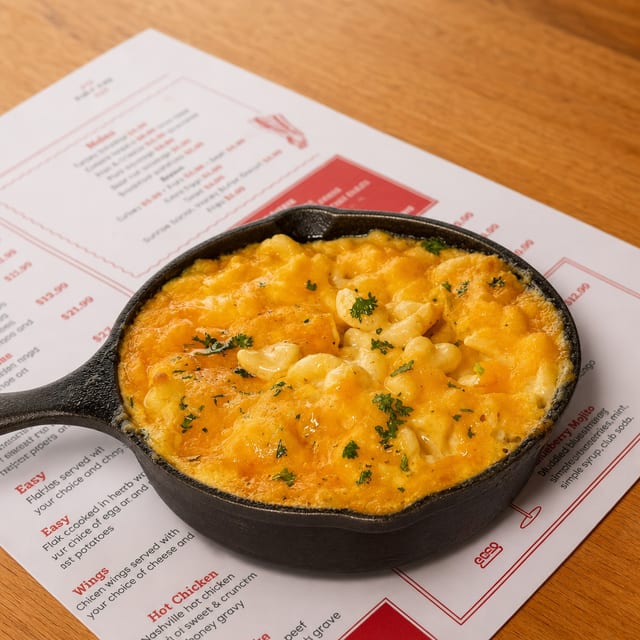 Mac & Cheese.