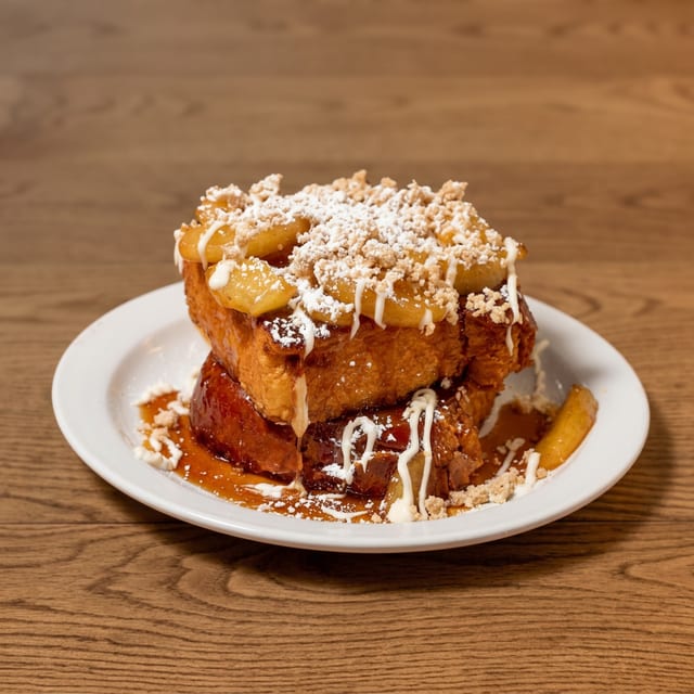 Apple Pie Dream Toast.