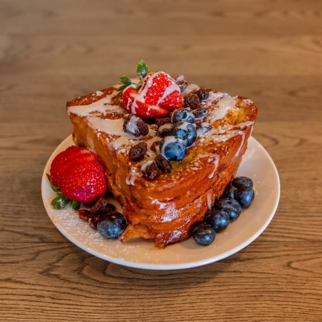 Mixed Berry French Toast.