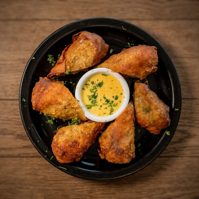 Cheesesteak Egg Rolls.