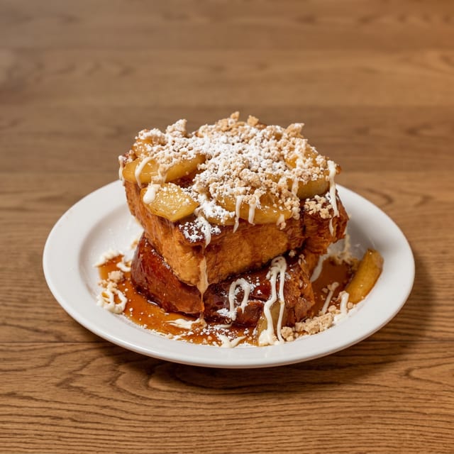 Apple Pie Dream Toast.