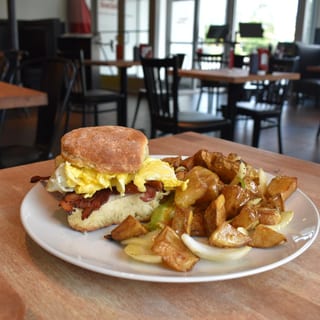 Bacon Biscuit sandwich